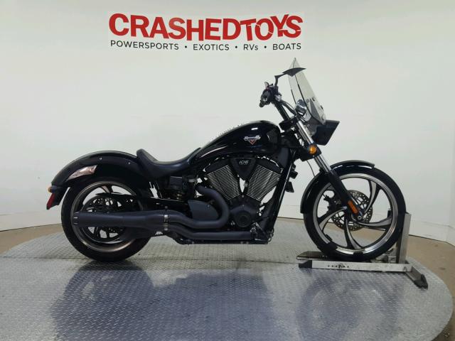 5VPGA36N7E3037117 - 2014 VICTORY MOTORCYCLES VEGAS 8-BA BLACK photo 1