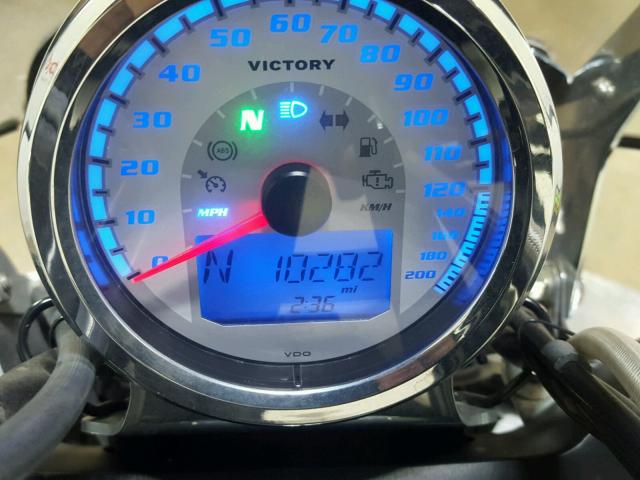 5VPGA36N7E3037117 - 2014 VICTORY MOTORCYCLES VEGAS 8-BA BLACK photo 10