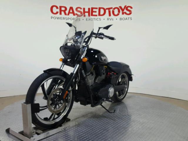 5VPGA36N7E3037117 - 2014 VICTORY MOTORCYCLES VEGAS 8-BA BLACK photo 4