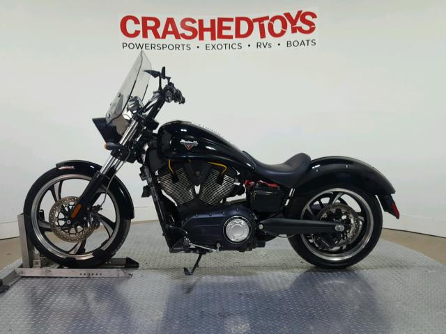 5VPGA36N7E3037117 - 2014 VICTORY MOTORCYCLES VEGAS 8-BA BLACK photo 5