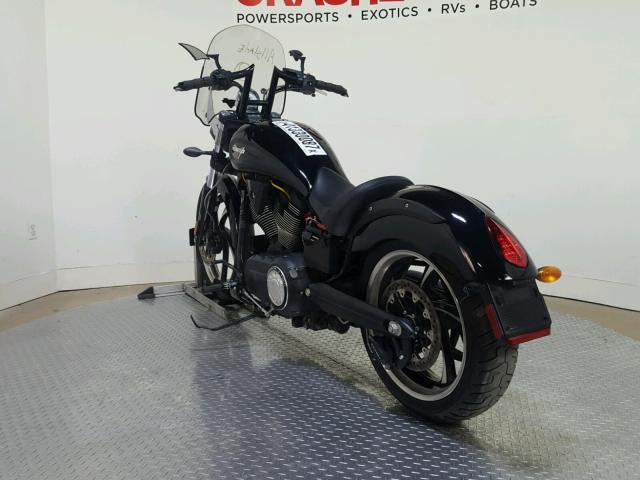 5VPGA36N7E3037117 - 2014 VICTORY MOTORCYCLES VEGAS 8-BA BLACK photo 6