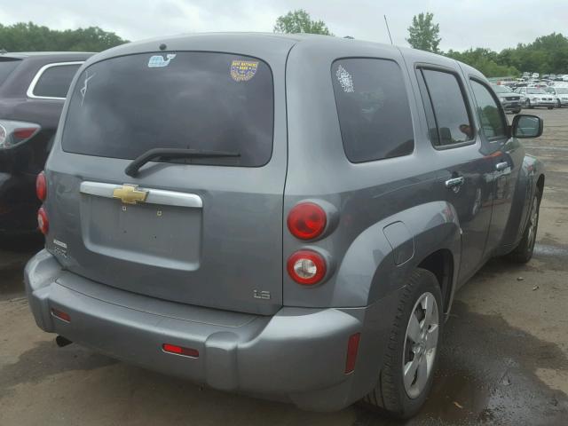 3GNDA13DX6S525465 - 2006 CHEVROLET HHR LS Gris foto 4