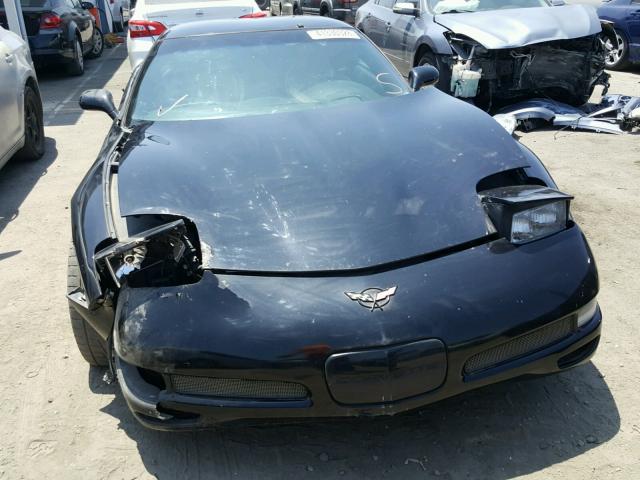 1G1YY12S545129353 - 2004 CHEVROLET CORVETTE Z BLACK photo 9