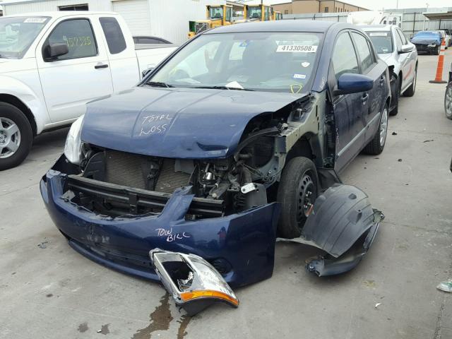 3N1AB6APXAL668568 - 2010 NISSAN SENTRA 2.0 BLUE photo 2