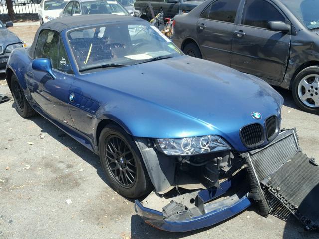 WBACN33471LK45499 - 2001 BMW Z3 2.5 BLUE photo 1