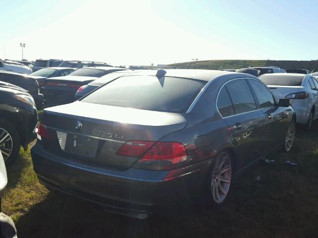 WBAHN83596DT29272 - 2006 BMW 750 GRAY photo 4