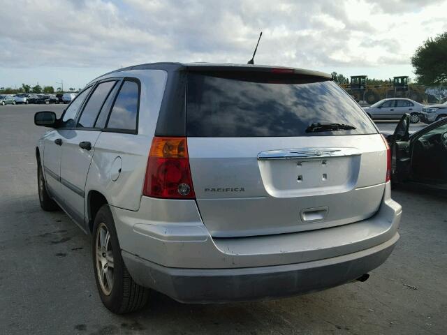 2A8GM48L07R363240 - 2007 CHRYSLER PACIFICA SILVER photo 3