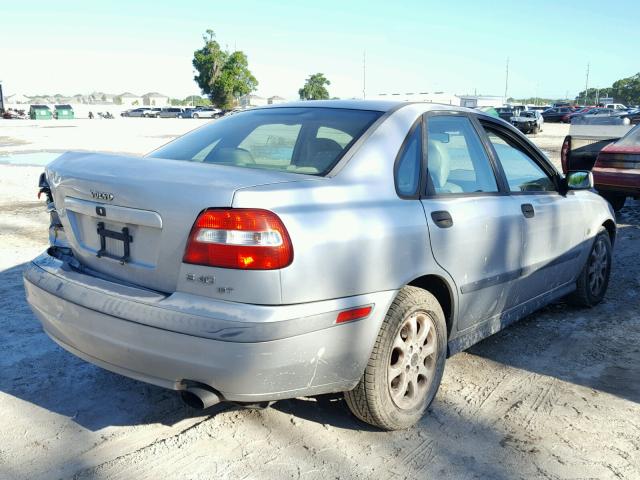 YV1VS29561F743717 - 2001 VOLVO S40 1.9T SILVER photo 4