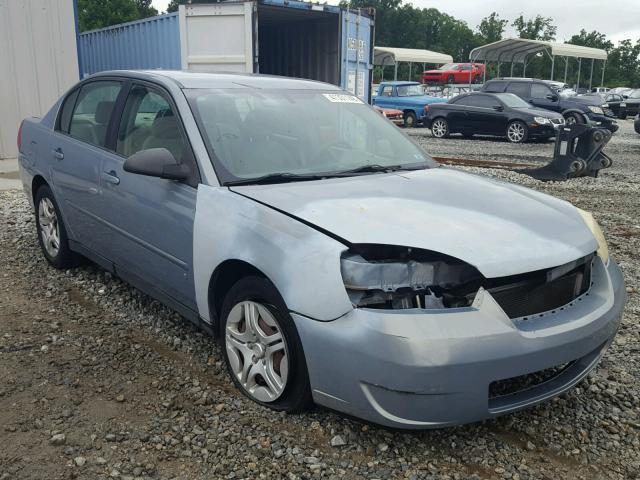 1G1ZS58N58F148449 - 2008 CHEVROLET MALIBU LS BLUE photo 1
