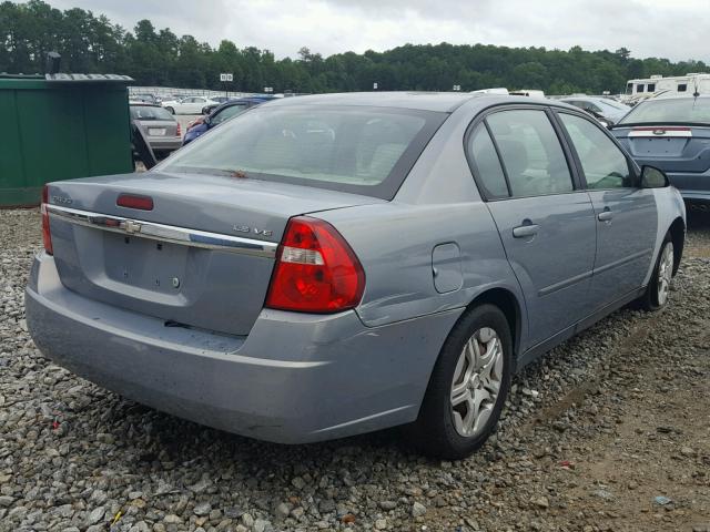 1G1ZS58N58F148449 - 2008 CHEVROLET MALIBU LS BLUE photo 4