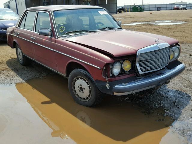 WDBAB30A2BB238303 - 1981 MERCEDES-BENZ 300 D RED photo 1