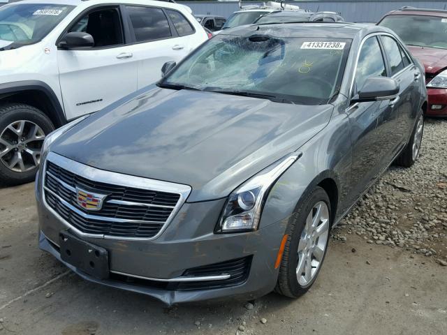 1G6AH5RX6G0106461 - 2016 CADILLAC ATS LUXURY GRAY photo 2