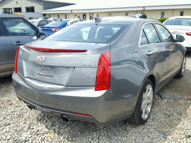 1G6AH5RX6G0106461 - 2016 CADILLAC ATS LUXURY GRAY photo 4