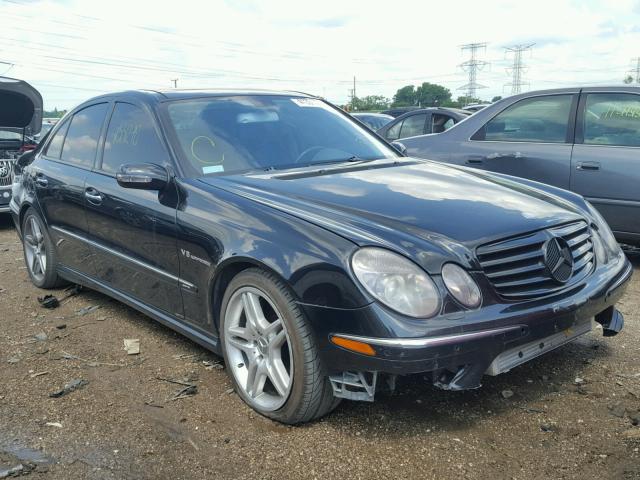 WDBUF76J24A401444 - 2004 MERCEDES-BENZ E 55 AMG BLACK photo 1