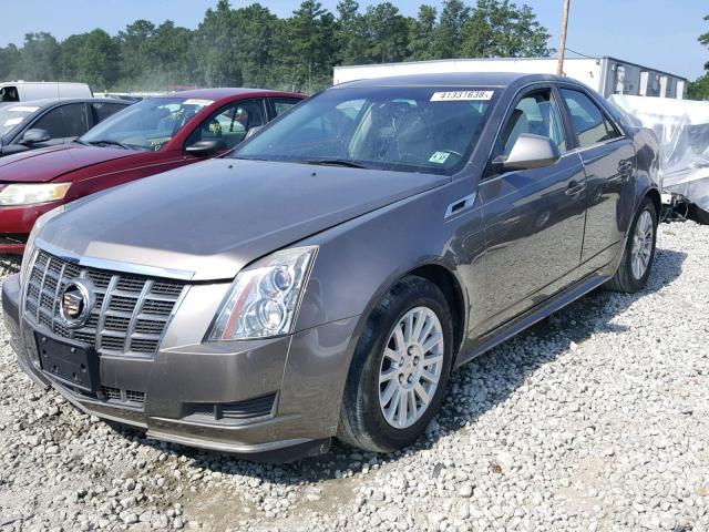 1G6DA5E56C0139377 - 2012 CADILLAC CTS BROWN photo 2