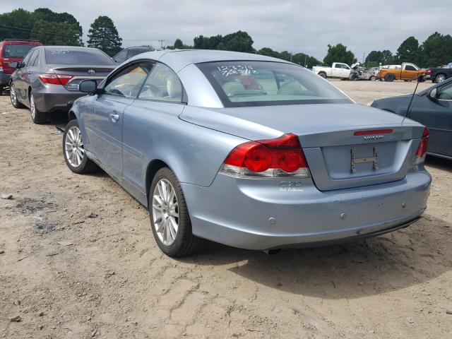 YV1MC672X8J049046 - 2008 VOLVO C70 T5 SILVER photo 3