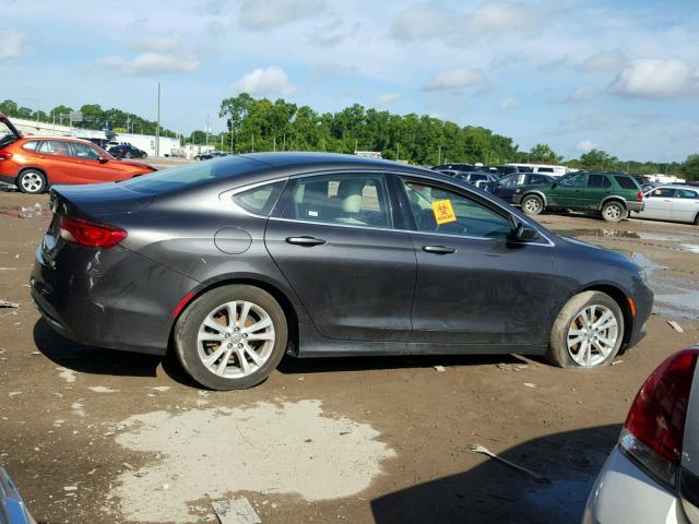 1C3CCCAB9FN572013 - 2015 CHRYSLER 200 LIMITE GRAY photo 9