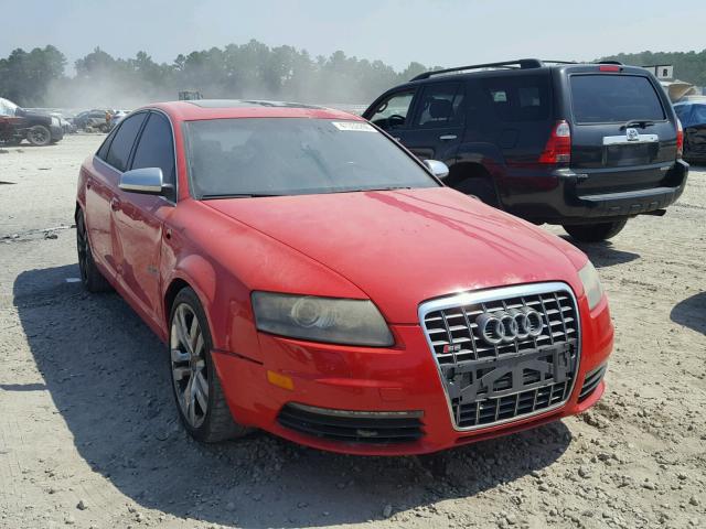 WAUGN74F37N027467 - 2007 AUDI S6 QUATTRO RED photo 1