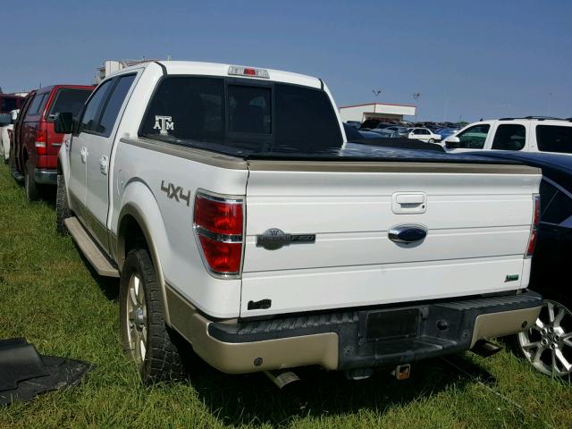 1FTFW1EV8AKE79731 - 2010 FORD F150 TWO TONE photo 3