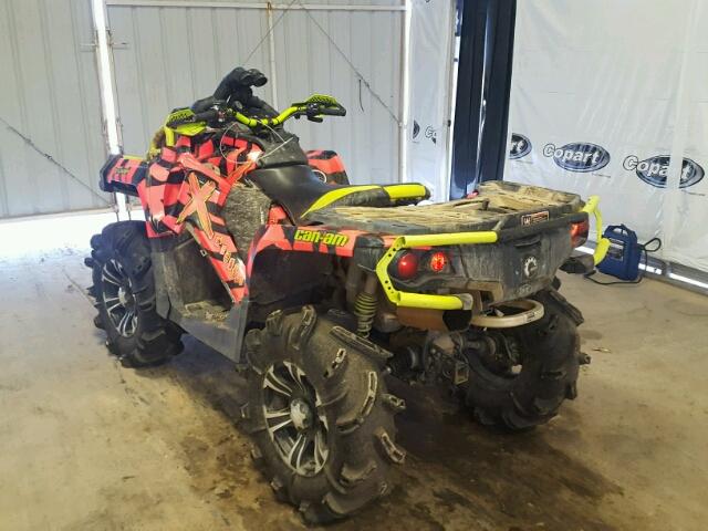 3JBLWAP21FJ000897 - 2015 CAN-AM OUTLANDER PINK photo 3