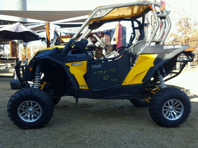 3JBPXLP10DJ000484 - 2013 CAN-AM MAVERICK 1 YELLOW photo 5