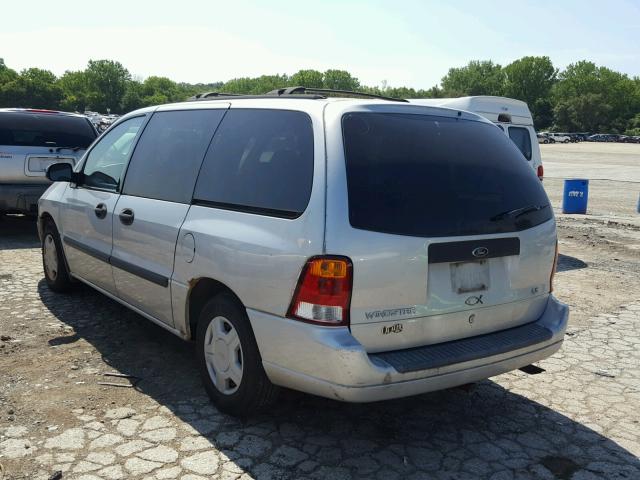 2FMZA51423BA99552 - 2003 FORD WINDSTAR L SILVER photo 3