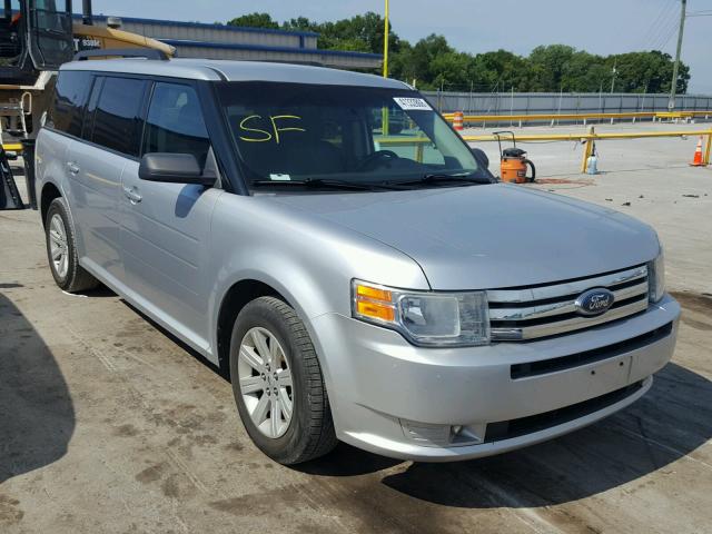 2FMGK5BC6ABA38874 - 2010 FORD FLEX SE SILVER photo 1