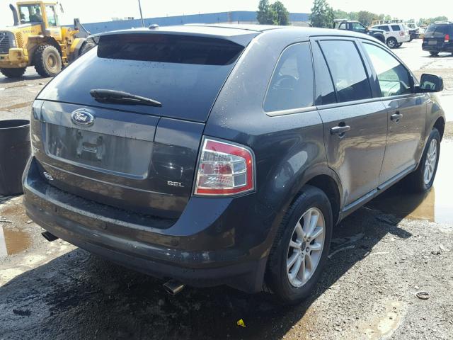 2FMDK39C37BA80022 - 2007 FORD EDGE SEL P CHARCOAL photo 4