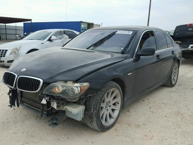 WBAHL83536DT04065 - 2006 BMW 750 I BLUE photo 2