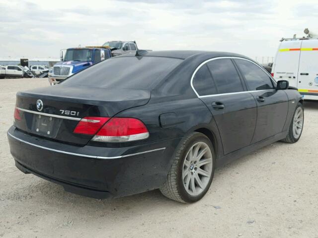 WBAHL83536DT04065 - 2006 BMW 750 I BLUE photo 4