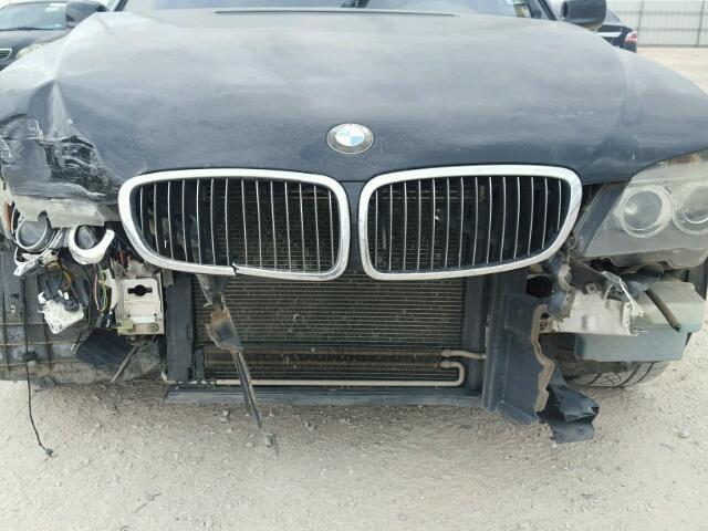 WBAHL83536DT04065 - 2006 BMW 750 I BLUE photo 7