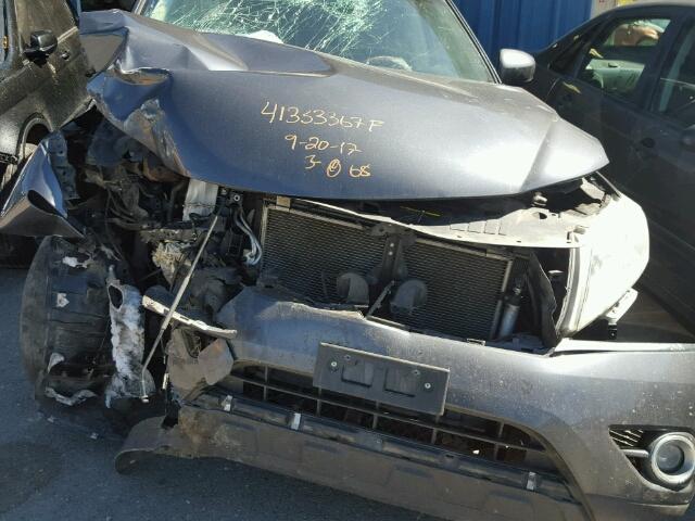 5N1AR2MM4DC641879 - 2013 NISSAN PATHFINDER GRAY photo 7