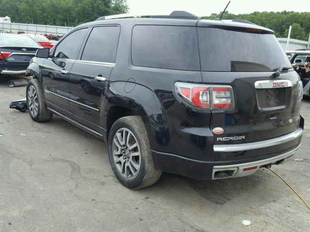 1GKKRTKD1DJ191447 - 2013 GMC ACADIA DEN BLACK photo 3