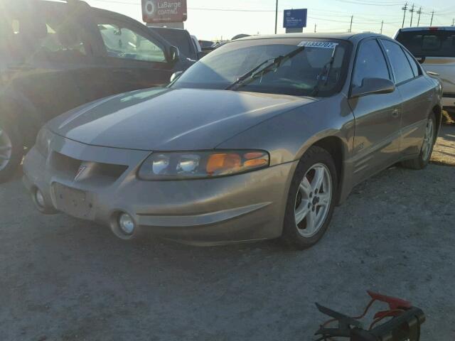 1G2HZ541X24191919 - 2002 PONTIAC BONNEVILLE GRAY photo 2