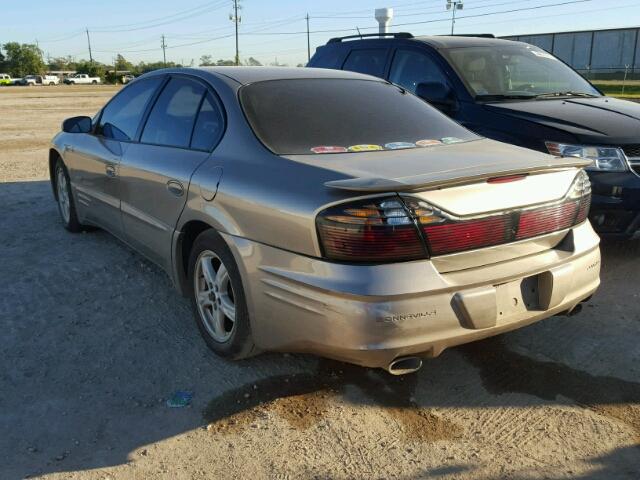 1G2HZ541X24191919 - 2002 PONTIAC BONNEVILLE GRAY photo 3