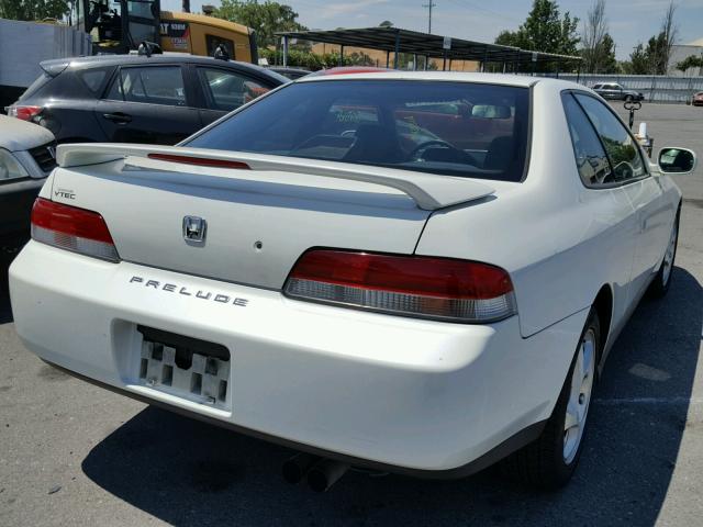 JHMBB6246WC011984 - 1998 HONDA PRELUDE WHITE photo 4