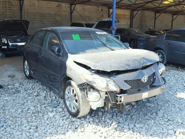 2T1BU4EE1AC510132 - 2010 TOYOTA COROLLA S GRAY photo 1