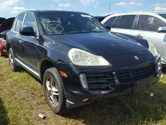 WP1AA29P48LA29605 - 2008 PORSCHE CAYENNE BLACK photo 1