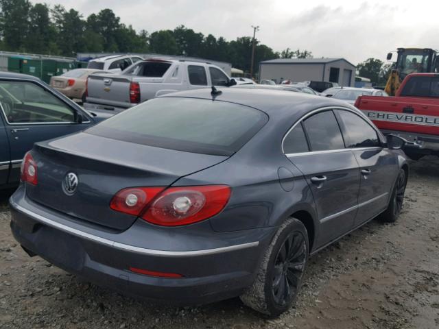 WVWML73C89E537402 - 2009 VOLKSWAGEN CC SPORT CHARCOAL photo 4