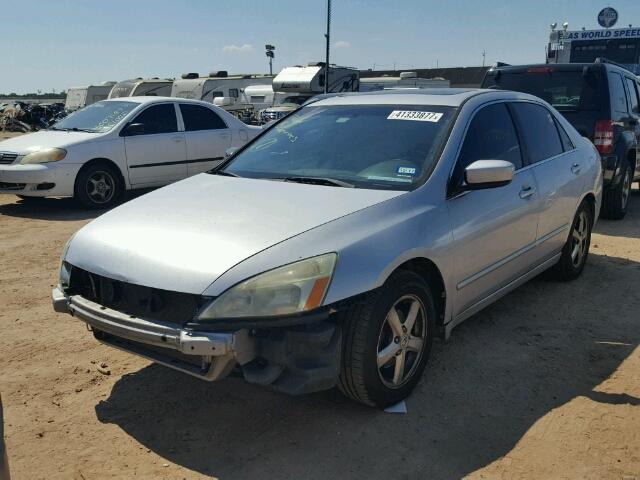 1HGCM56683A008275 - 2003 HONDA ACCORD EX SILVER photo 2