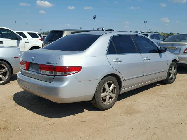 1HGCM56683A008275 - 2003 HONDA ACCORD EX SILVER photo 4