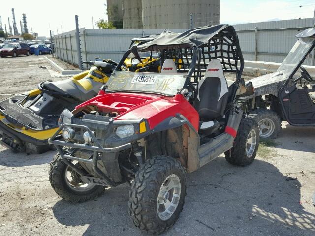 4XAVH76A88D324607 - 2008 POLARIS RANGER RED photo 2