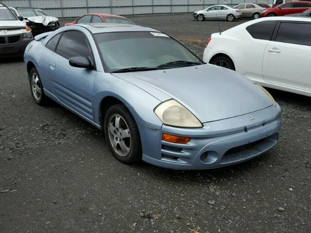 4A3AC44G03E042327 - 2003 MITSUBISHI ECLIPSE BLUE photo 1