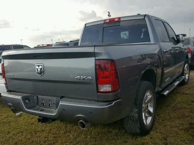 1C6RD7PTXCS328823 - 2012 DODGE RAM 1500 GRAY photo 4