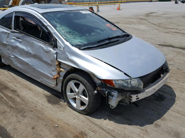 2HGFG12908H578664 - 2008 HONDA CIVIC EXL 银色 照片 9