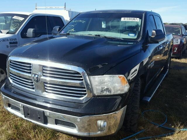 1C6RR7LT4ES447638 - 2014 RAM 1500 SLT BLACK photo 2