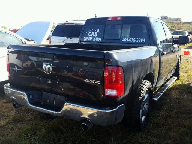 1C6RR7LT4ES447638 - 2014 RAM 1500 SLT BLACK photo 4