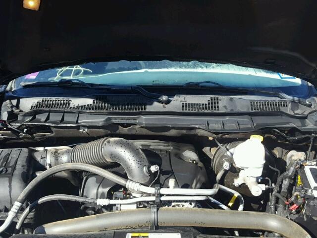 1C6RR7LT4ES447638 - 2014 RAM 1500 SLT BLACK photo 7