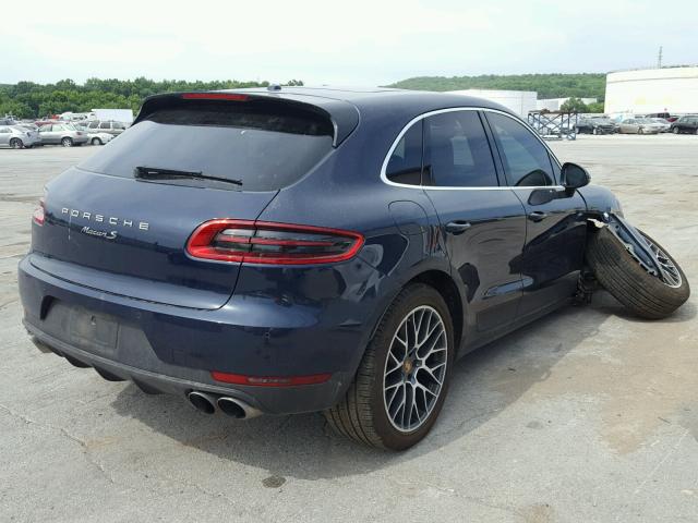 WP1AB2A50JLB34378 - 2018 PORSCHE MACAN S BLUE photo 4