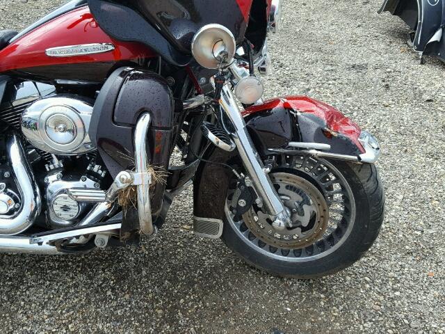 1HD1KEM19CB607620 - 2012 HARLEY-DAVIDSON FLHTK ELEC 红色 照片 9